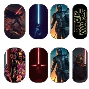 Star Wars Nail Decals Water Slide Full Cover Wraps DIY Nail Art 1 sheet